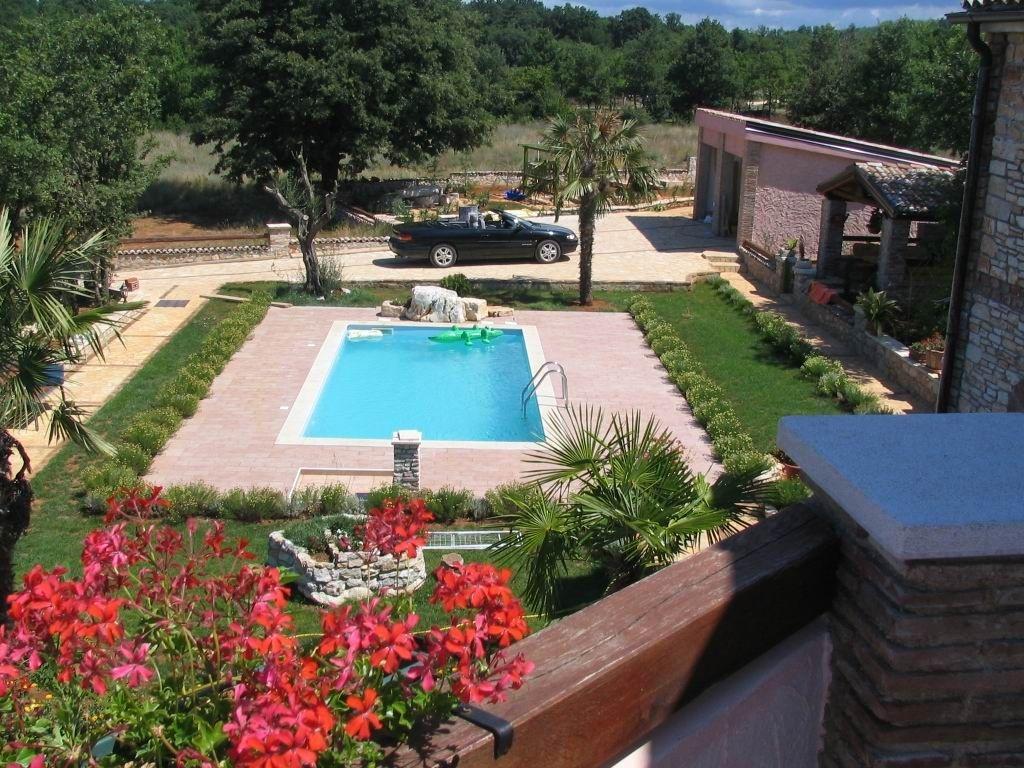 Villa In Funtana With Private Tenniscourt Kültér fotó